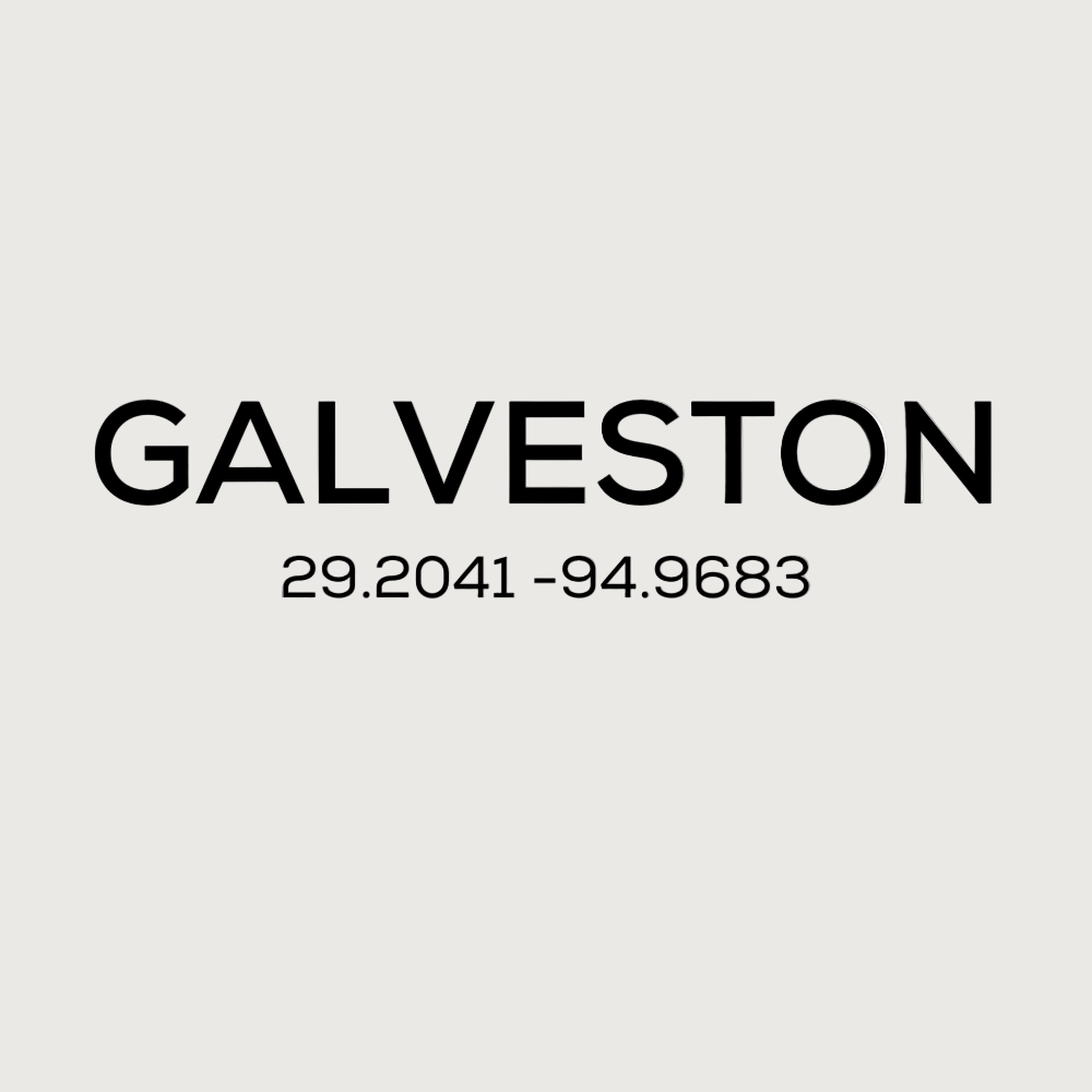 Men Performance Long Sleeve - Galveston Limited Edition